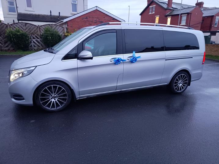 Mercede V Class wedding car